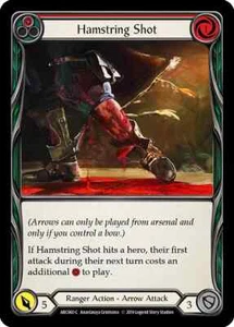 Hamstring Shot (RED) Arcane Rising 1st Edition Flesh and Blood TCG - Picture 1 of 1