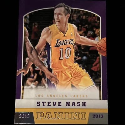 2012-13 Panini Basketball #157 Steve Nash Los Angeles Lakers - Image 1 of 2