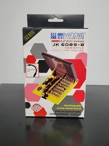 BRAND NEW INTERCHANGEABLE PRECISE MANUAL TOOL SET 45 IN 1 - Picture 1 of 4