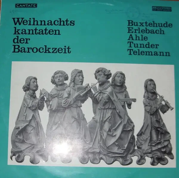 LP Buxtehude / Ahle / Tunder a.o. Weihnachtskantaten Der Barockzeit cantate - Bild 1 von 1