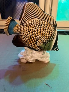 Vintage 1984 Goebel Fisch Skulptur - Porzellan 6 x 5,5 Zoll - Bild 1 von 4