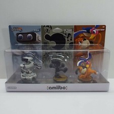 Amiibo Retro 3 Pack - R.O.B., Mr. Game & Watch, Duck Hunt - BRAND NEW (H2700)