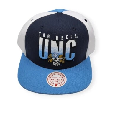 Mitchell & Ness North Carolina Tar Heels Billboard 2 Adjustable Snapback Hat Cap - Image 1 of 4