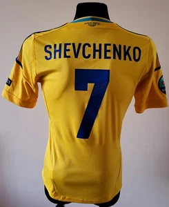 Ukraine 2011 - 2014 Home football Adidas shirt #7 Shevchenko size Small - Picture 1 of 10