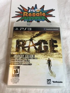 Rage Anarchy Edition - Sony Playstation 3 PS3 - Complete - Picture 1 of 3
