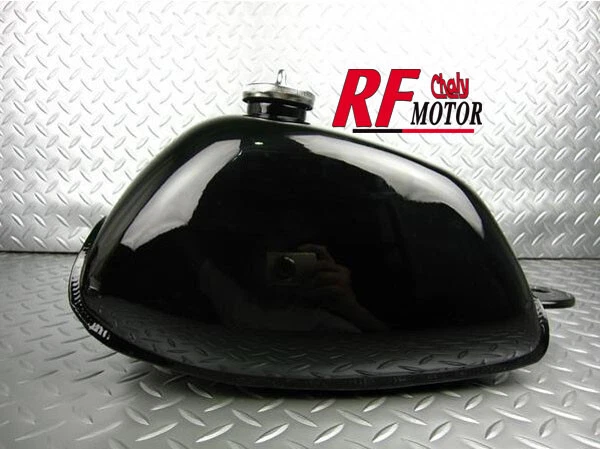 Tanque de combustible de gasolina de acero para motocicleta Honda Mini Trail Z50 Z50A K2 1970-1971 negro Foto 1 de 4