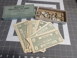 J.L. Hammett CO. School Supplies Educational Toy Money, Cambridge, Ma Newark NJ - Picture 1 of 4