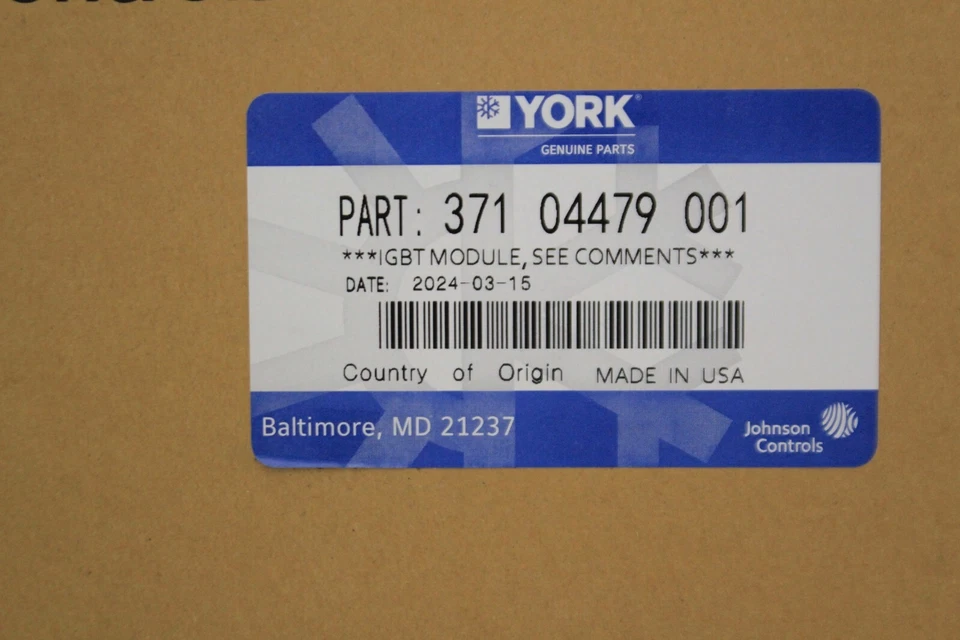 1PC YORK 371-04479-001 371 04479 001 *1 year *