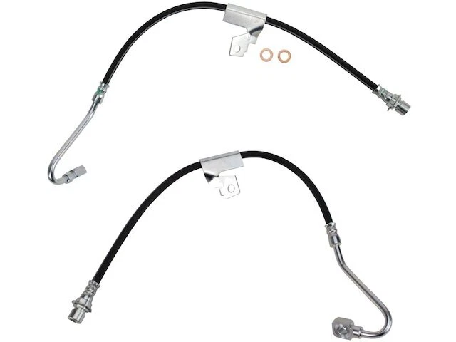 Juego de mangueras de freno delanteras TRQ 21PC14G para Oldsmobile Bravada 1998-1999 Foto 1 de 1