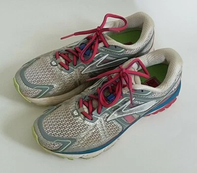 Brooks Ravenna 6 Running Training Shoes White Pink Athletic Sneakers Size 8.5 B - Image 1 of 4