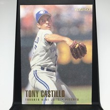 1996 Fleer Toronto Blue Jays Baseball Card #269 Tony Castillo