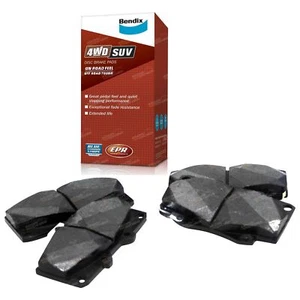 Bendix 4WD Front Disc Brake Pad Set for Landcruiser Prado 95 Series 1996~2002 - Picture 1 of 4