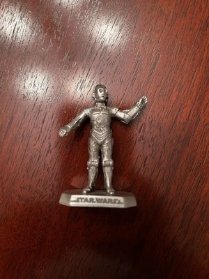 Vintage 1992 Star Wars Rawcliffe Pewter C3PO robot RF987 - Image 1 of 3