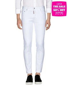 Jeans ajustados Dan IT46 US36 S DSQUARED2 blancos hechos en Italia PVP €340 - Imagen 1 de 8