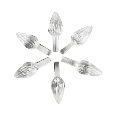 Adornos de luz de árbol de Navidad de cerámica estilo torcido medio National Artcraft -... Foto 1 de 4