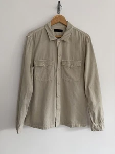 Sobrecamisa Allsaints “Spotter” Cazadora Camisa Chaqueta Pistacho Envejecido Grande - Imagen 1 de 14