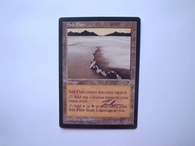 Salt Flats ARTIST PROOF - Signed - MTG Magic the Gathering Tempest - Image 1 of 2