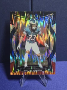 2024 Panini Select-Concourse Quinyon Mitchell #55 Black & Red Shock Prizm (RC)💎 - Picture 1 of 5