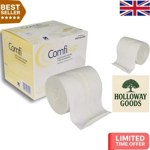 Comfifast 10m Elasticated Bandage - Optimal Dressing Retention for 35-65cm Limbs - Picture 1 of 4