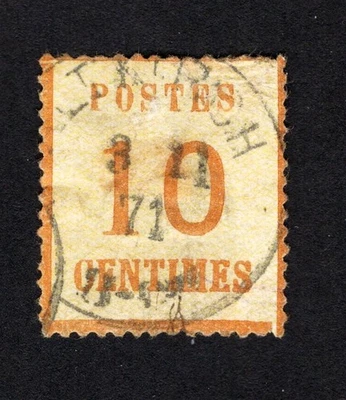 Norddeutscher Postbezirk 1870 stamp Mi# 5Ia used CV=14.4$ - Image 1 of 2