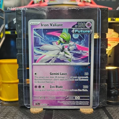 Iron Valiant Temporal Forces Pokémon TCG 079/162 Scarlet & Violet SV05 Uncommon - Image 1 of 4