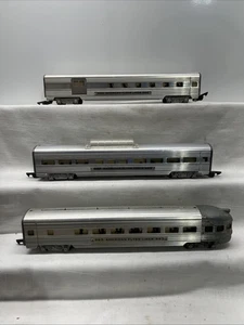 Gilbert American Flyer S Gauge Aluminum 660 Combine, 662 Vista Dome & 663 Obs. - Picture 1 of 19