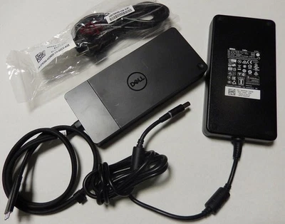 Dell WD19DCS Performance Dockingstation Dual USB-C + Original Dell 240 W. Netz. - Bild 1 von 2