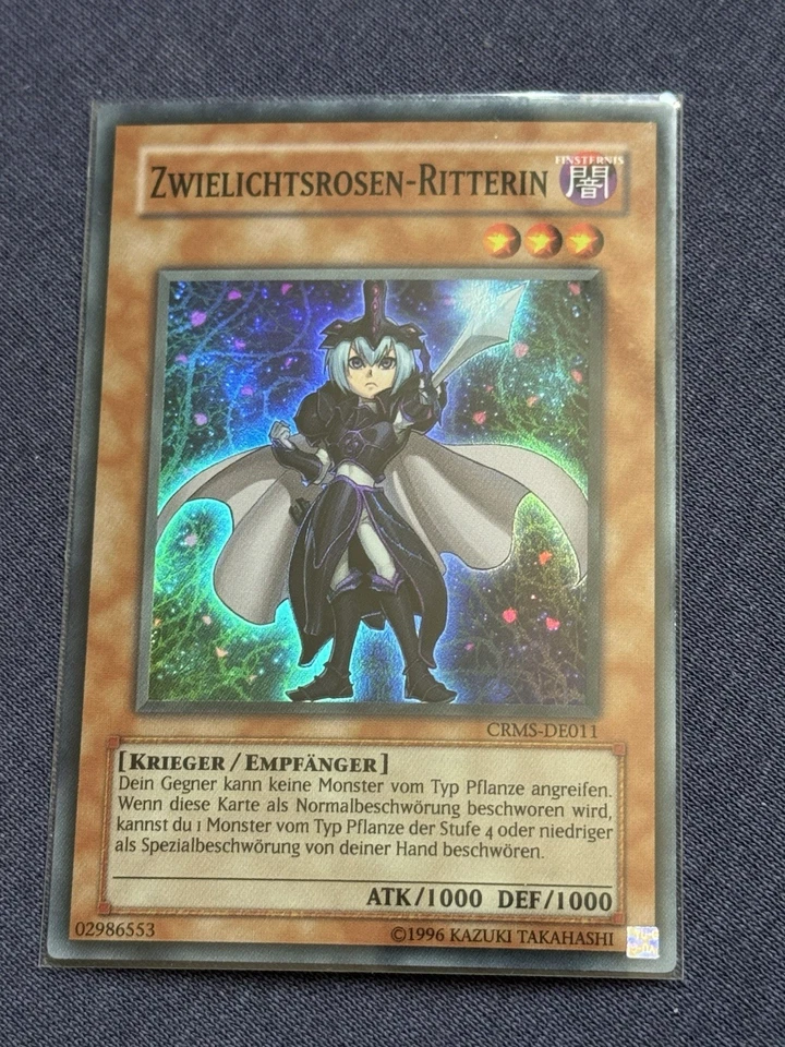 Yu-Gi-Oh! - Zwielichtsrosen-Ritterin - CRMS-DE011 - Super Rare - A2 - Bild 1 von 1
