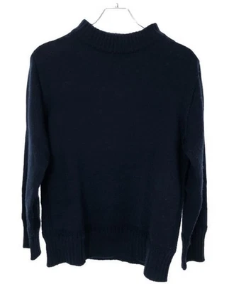 Suéter tejido de lana naval sin costuras Kaptain Sunshine, azul marino Foto 1 de 4