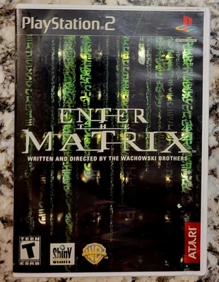 SONY PLAYSTATION 2 PS2: ENTER THE MATRIX,  CIB, GD DISC, GD COND,  FAST SHIPPING - Image 1 of 4