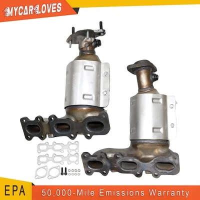 Catalytic Converters For 2013-2019 Ford Explorer Flex Taurus 2015-2018 Edge 3.5L Foto 1 de 4
