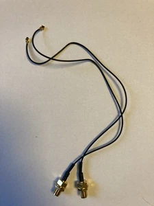 2x IPEX RP-SMA Pigtail WLAN WIFI Kabel antenowy 20 cm - Zdjęcie 1 z 1