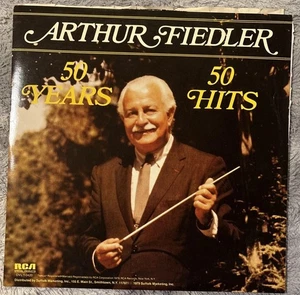 Arthur Fiedler 50 Years, 50 Hits Music LP Album - Picture 1 of 3