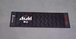 Alfombra de goma por goteo de cerveza Asahi Bar Runner Wetstop nueva 55 x 16,5 x 0,8 cm - Imagen 1 de 5