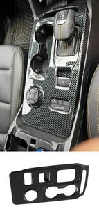 For Ford 2024 Ranger XLT Accessories Carbon Fiber Gear Shift Panel Cover Trim - Picture 1 of 10