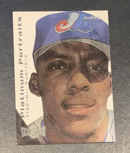 2000 Fleer Skybox Metal Platinum Portraits Vladimir Guerrero #2 Montreal Expos - Picture 1 of 2