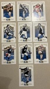 2008 AFL Footy Icons 150 Years Card Set (11 Cards) Herald Sun - Picture 1 of 8