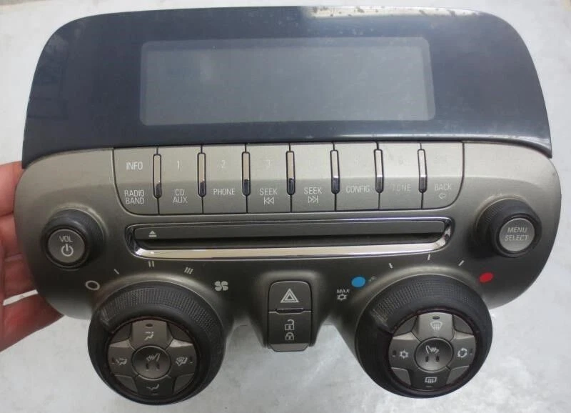 2010-2012 Chevrolet Camaro Radio AC Heater Climate Temp Control Panel OEM Foto 1 de 4