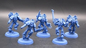 Chaos Space Marines Raptors (5), cebado, ID#985 - Imagen 1 de 6