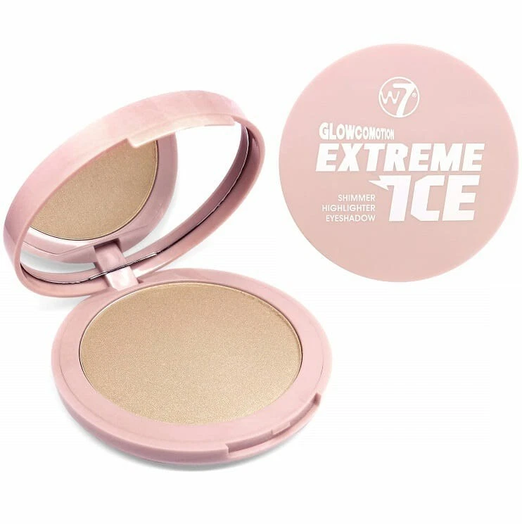 W7 London Glowcomotion Extreme Ice Shimmer Highlighter Eyeshadow - 8.5g - Image 1 of 3