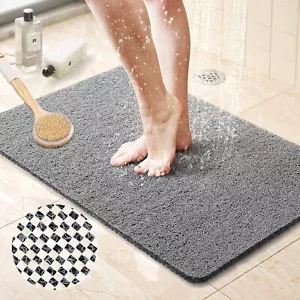 Shower Mat,Loofah Shower Mat,Non Slip Bath Mats,PVC Bathtub Mat Foot Massage Mat - Picture 1 of 12