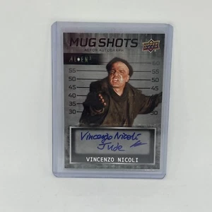 Alien 3 Upper Deck 2021 Mug Shots Autograph Card MS-VN Vincenzo Nicoli Alan Jude - Picture 1 of 2