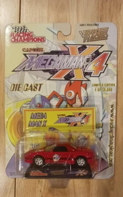 Coche Coleccionable Racing Champions Video Racers MEGAMAN X 4 - 2000 - CAPCOM Edición Limitada Foto 1 de 3