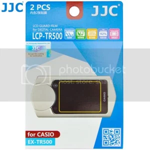 JJC LCP-TR500 LCD Film Camera Screen Display Protector for Casio EX-TR500 TR550 - Picture 1 of 4