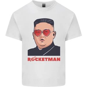 Rocket Man Kim Jong-un Missile Test Funny Kids T-Shirt Childrens - Picture 1 of 3