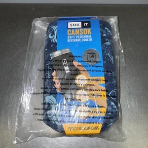 SOK IT Cansok 12 oz slim cans tall seltzers ocean oasis - Picture 1 of 5