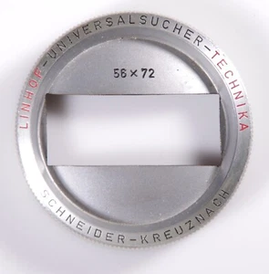 PANORAMABDECKUNG VISIER LINHOF PANORAMIC MASK LINHOF VIEW FINDER - Bild 1 von 3