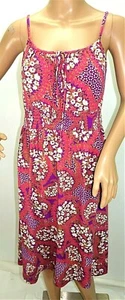 Faded Glory Women Size S 4-6 4/6 Mauve Purple Floral T Shirt Dress Short Mini - Picture 1 of 12
