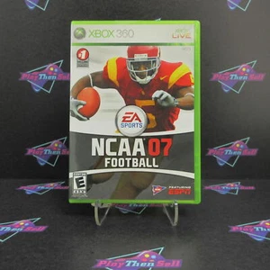 NCAA Football 07 Xbox 360 Complete - 1 Year Warranty EX Cond - Picture 1 of 5