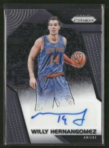 2017-18 Panini Prizm #SG-WH Willy Hernangomez Signatures Auto - Picture 1 of 2